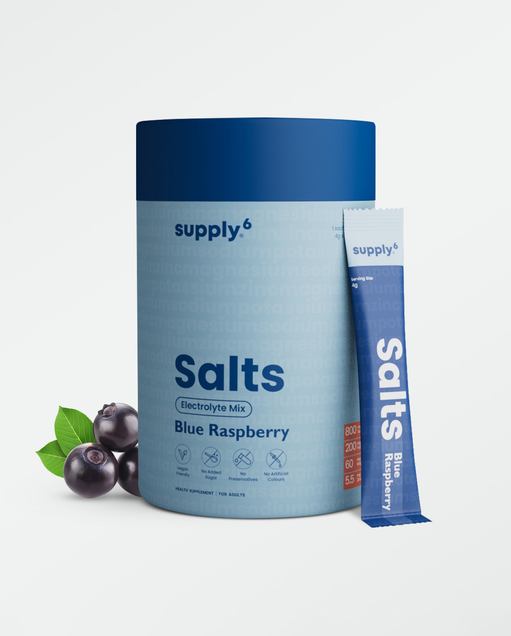 Supply6 Salts - Blue Raspberry