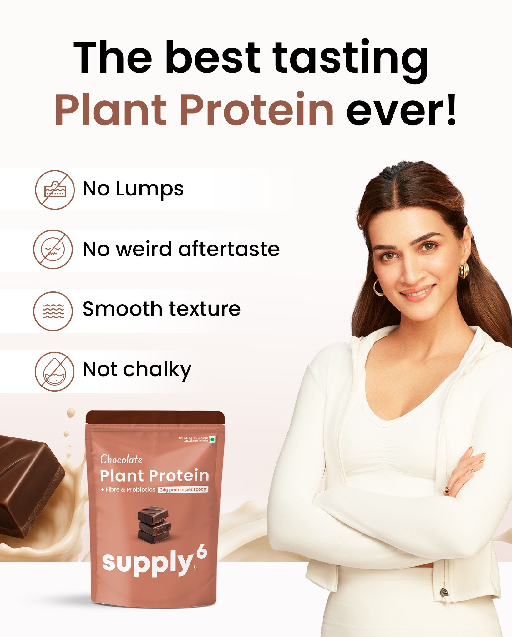 Supply6 Plant Protein - Chocolate
