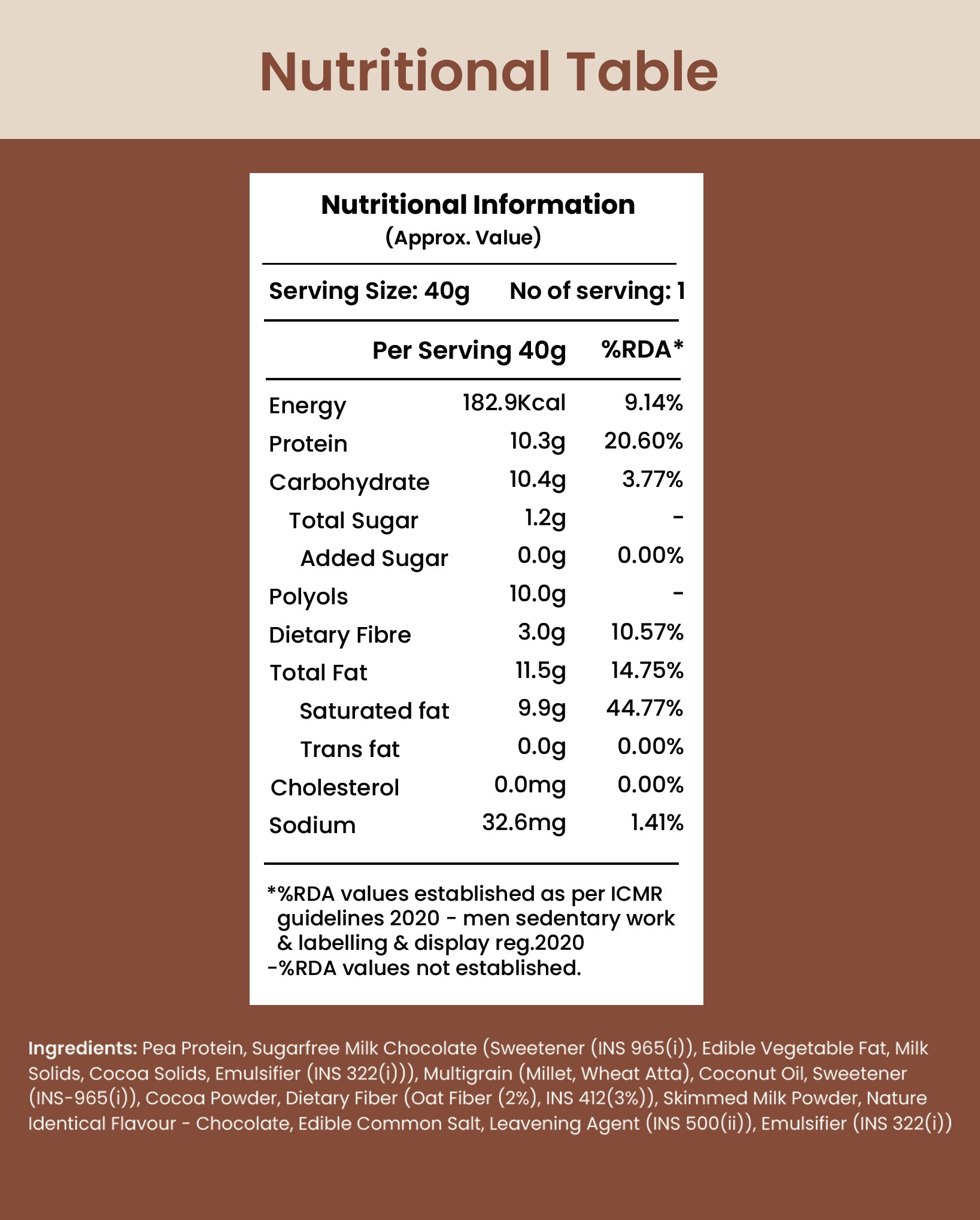 Supply6 Protein Wafer - Chocolate