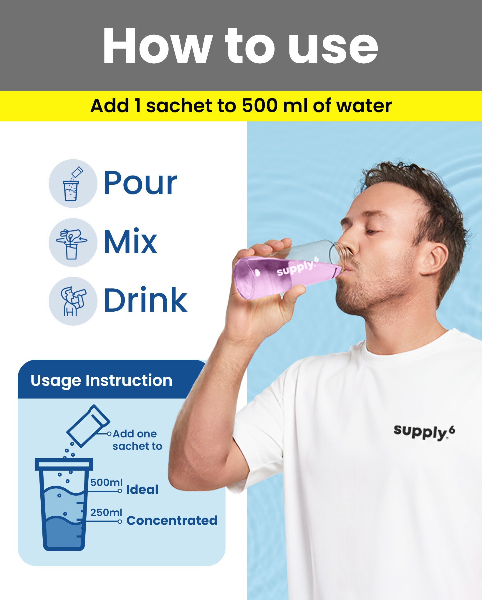 Supply6 Salts - Mixed Flavours