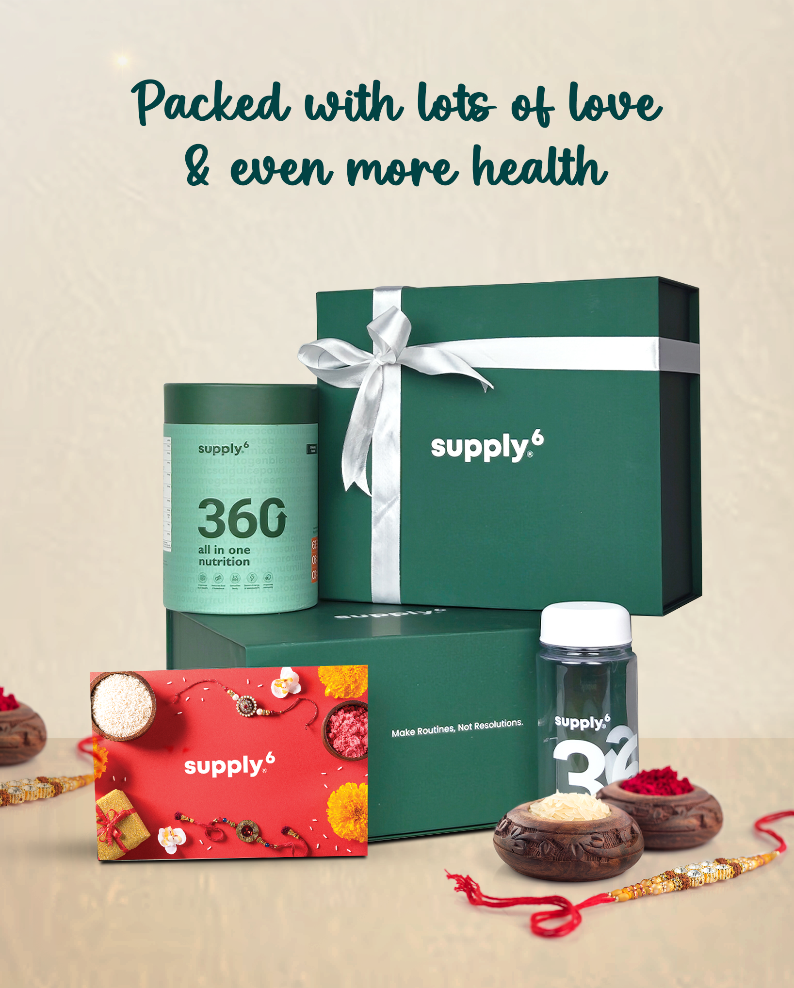 Healthy Rakhi Gift Box