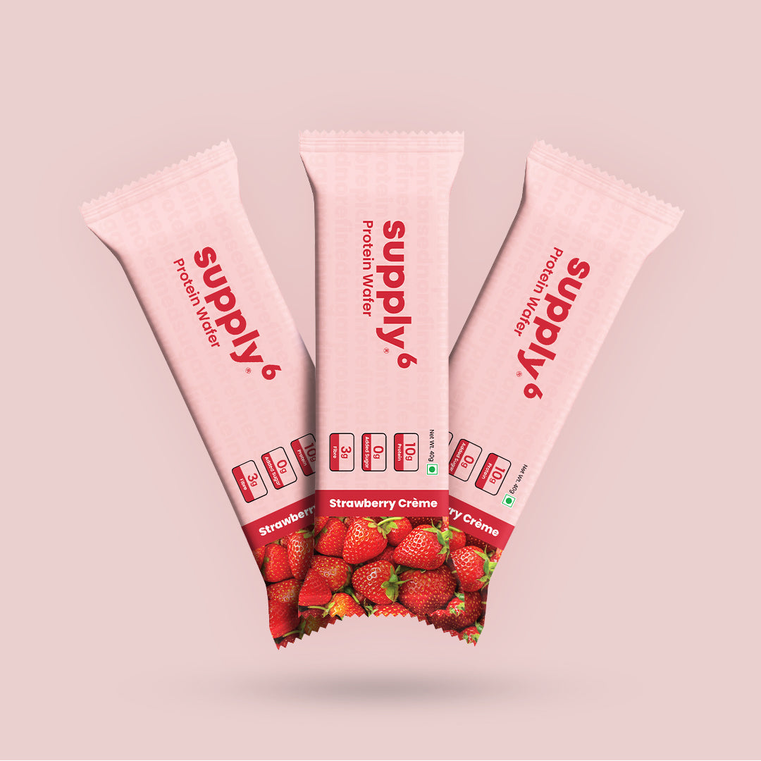 Supply6 Protein Wafer - Strawberry