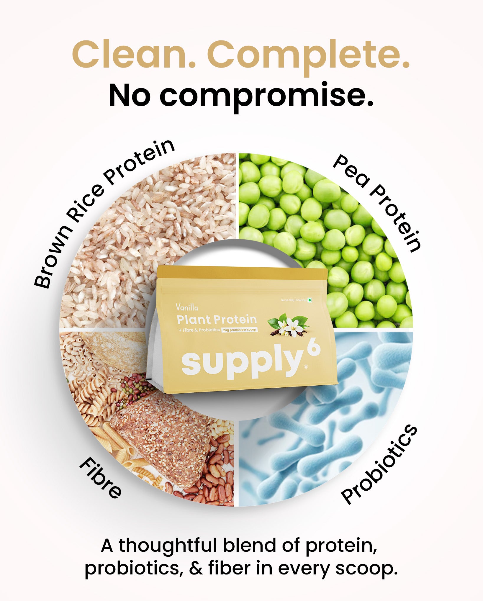 Supply6 Plant Protein - Vanilla