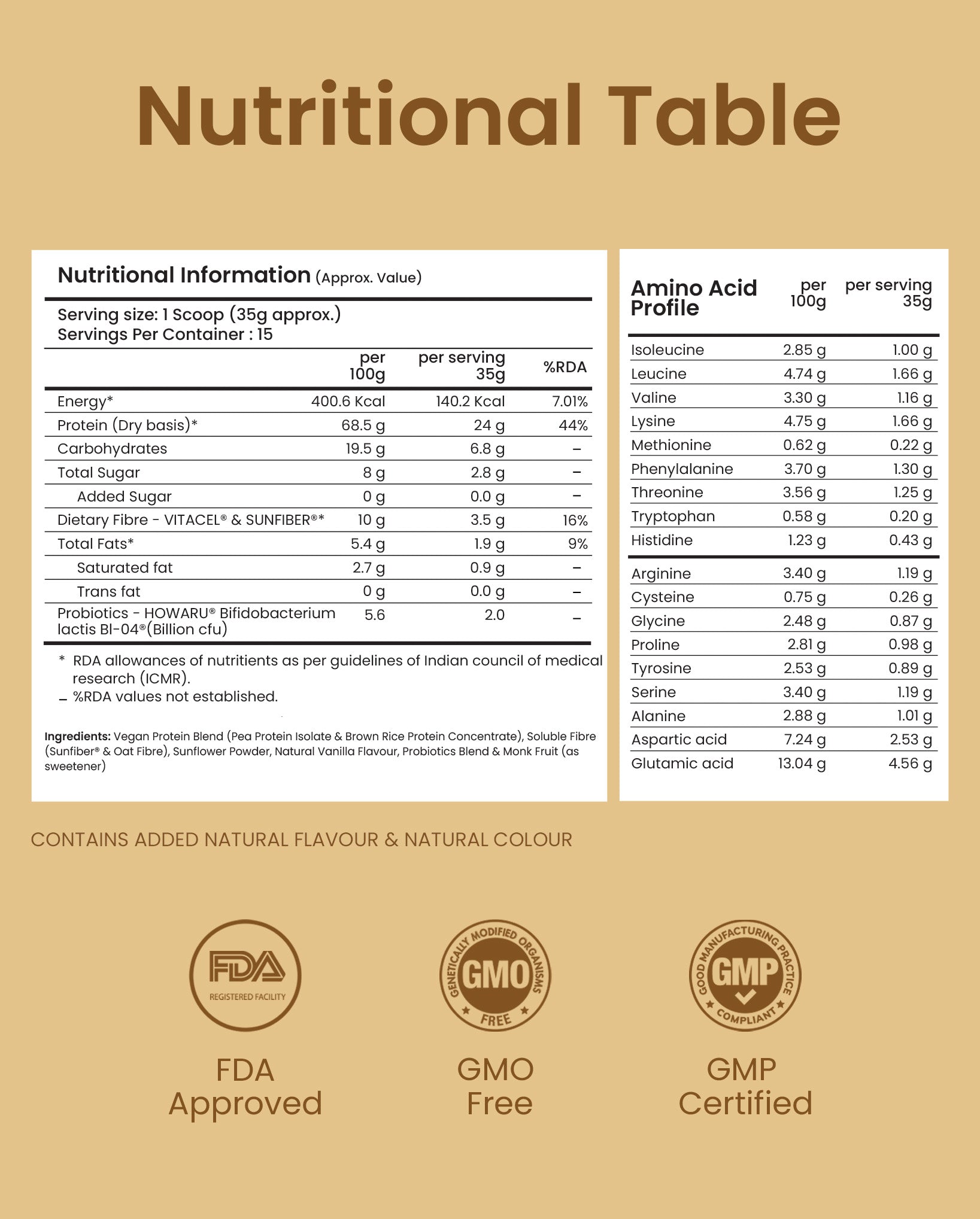 Supply6 Plant Protein - Vanilla (Travel Packs)