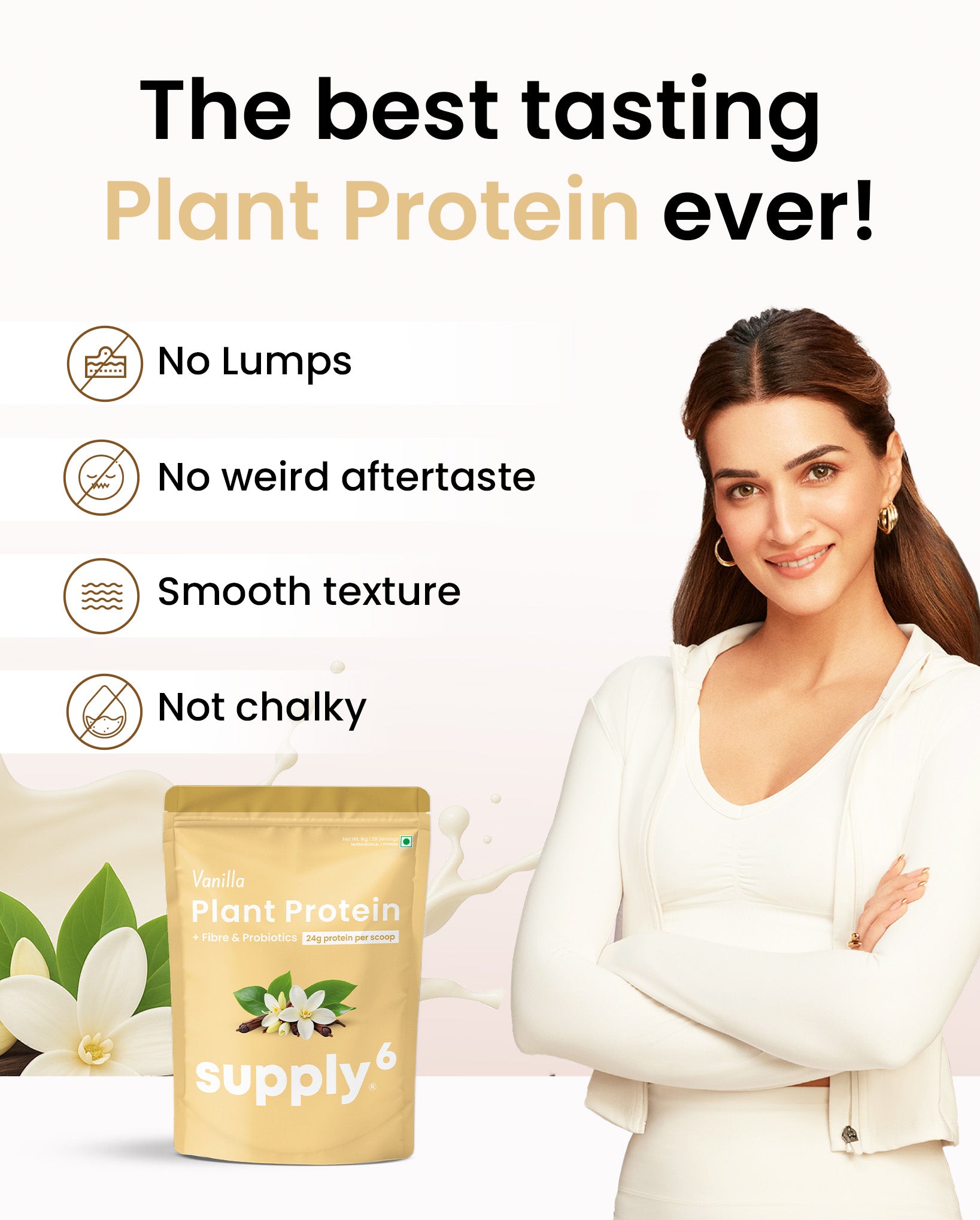 Supply6 Plant Protein - Vanilla