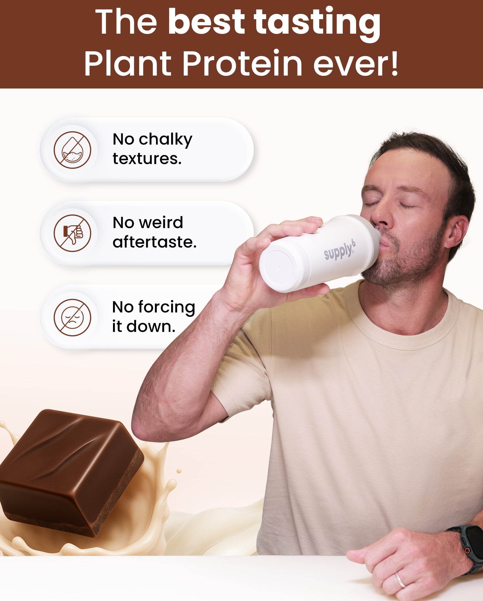 Supply6 Plant Protein - Chocolate