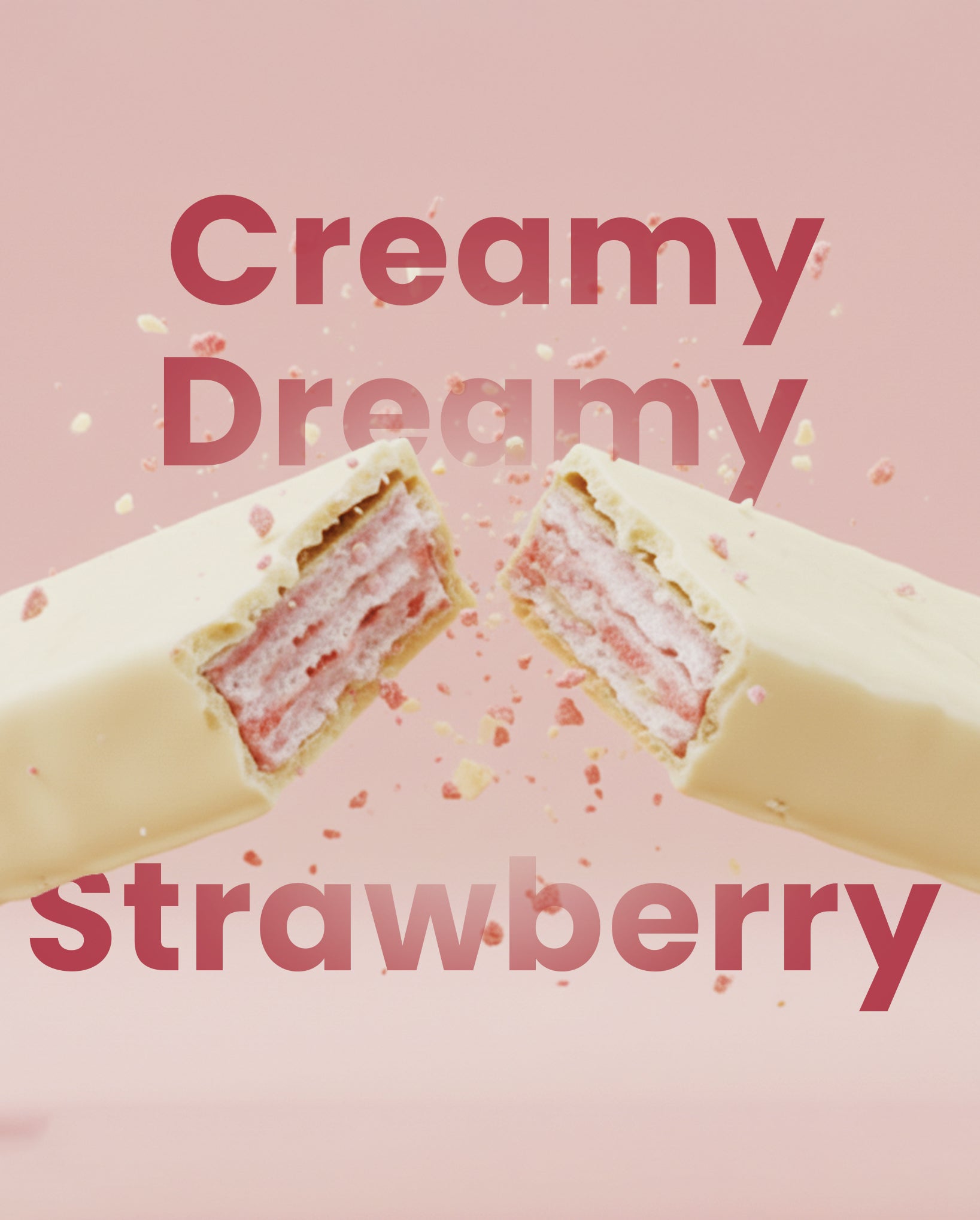 Supply6 Protein Wafer - Strawberry