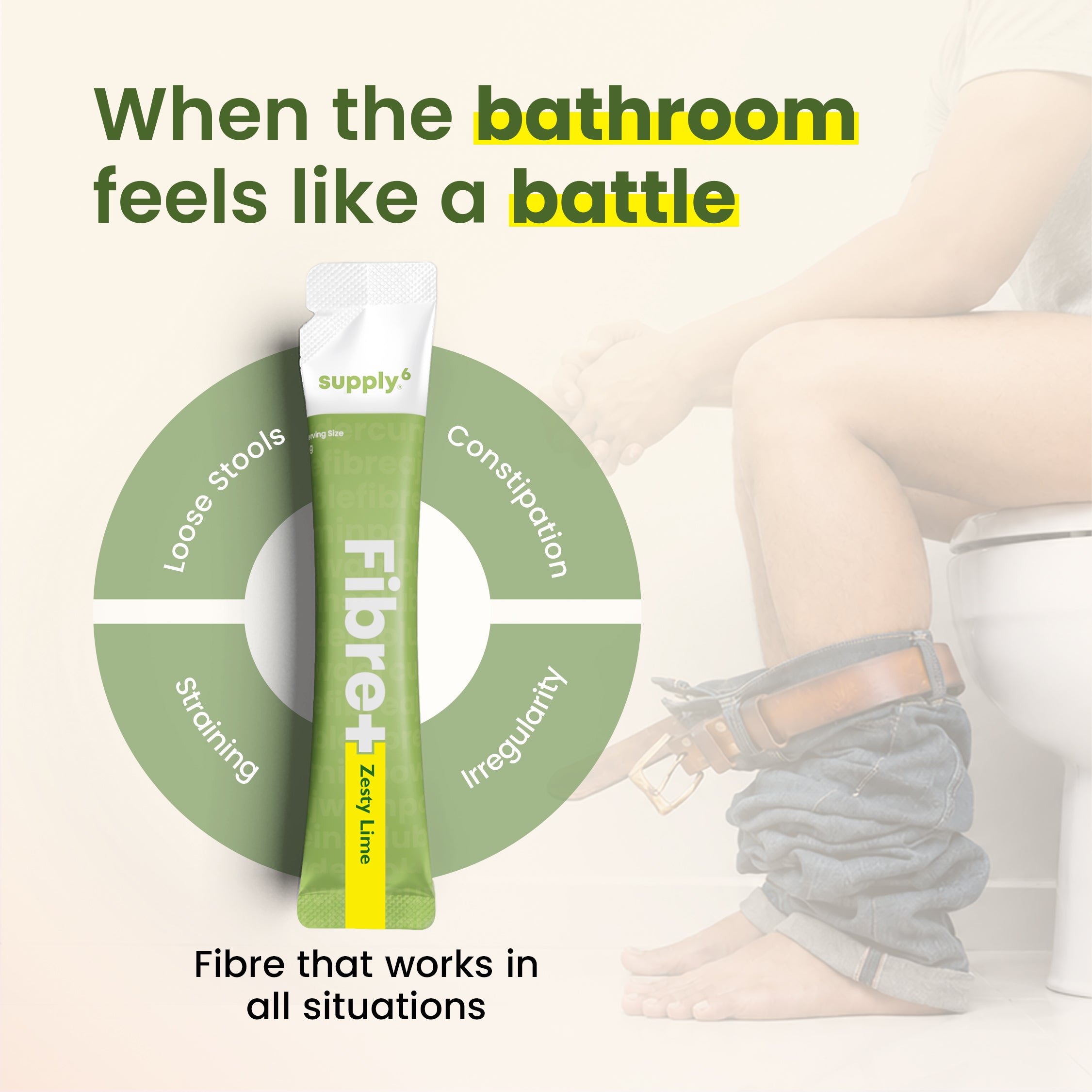 Supply6 Fibre+ (Zesty Lime)