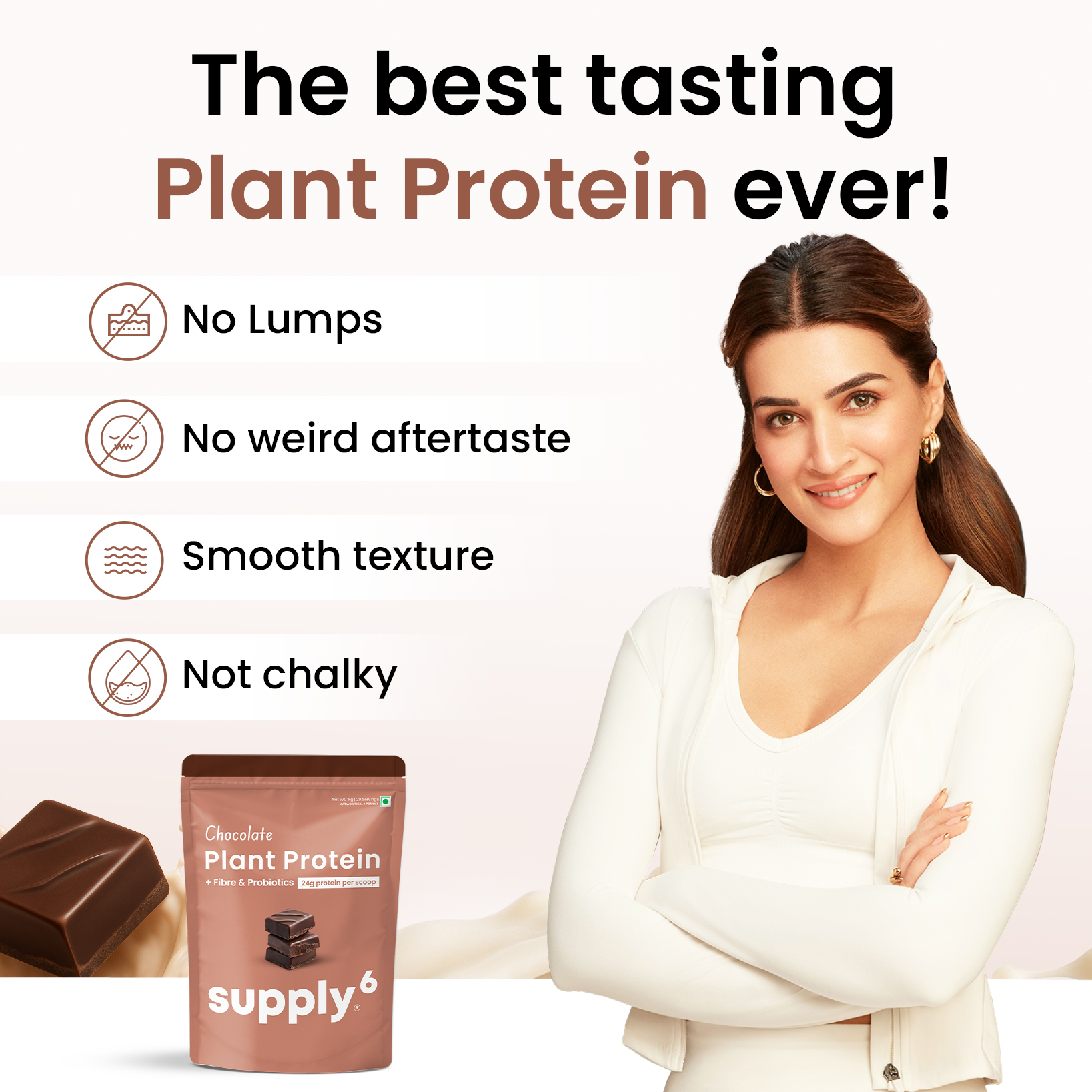 Supply6 Plant Protein - Chocolate