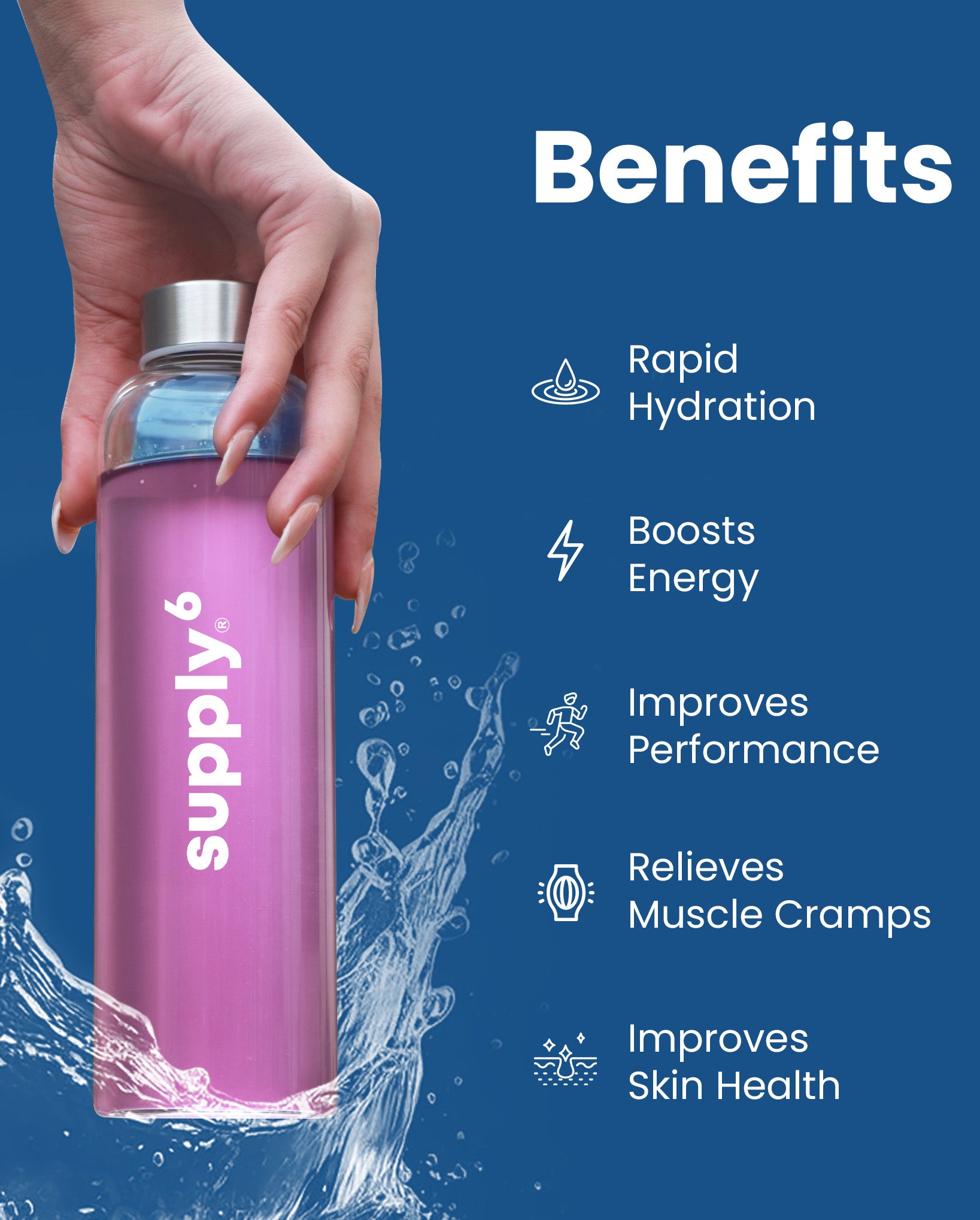 Supply6 Salts - Blue Raspberry