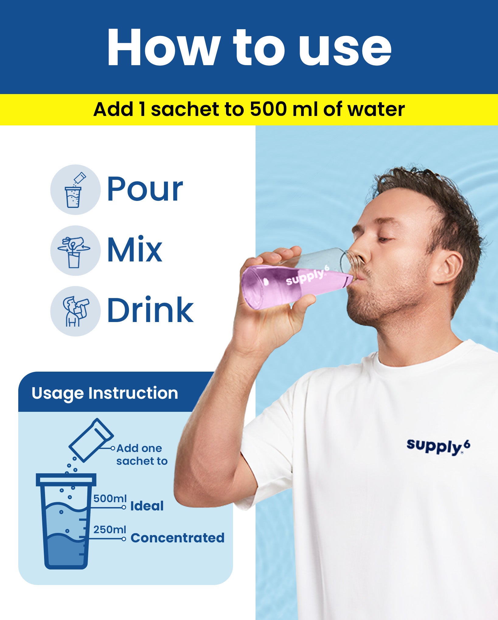 Supply6 Salts - Blue Raspberry