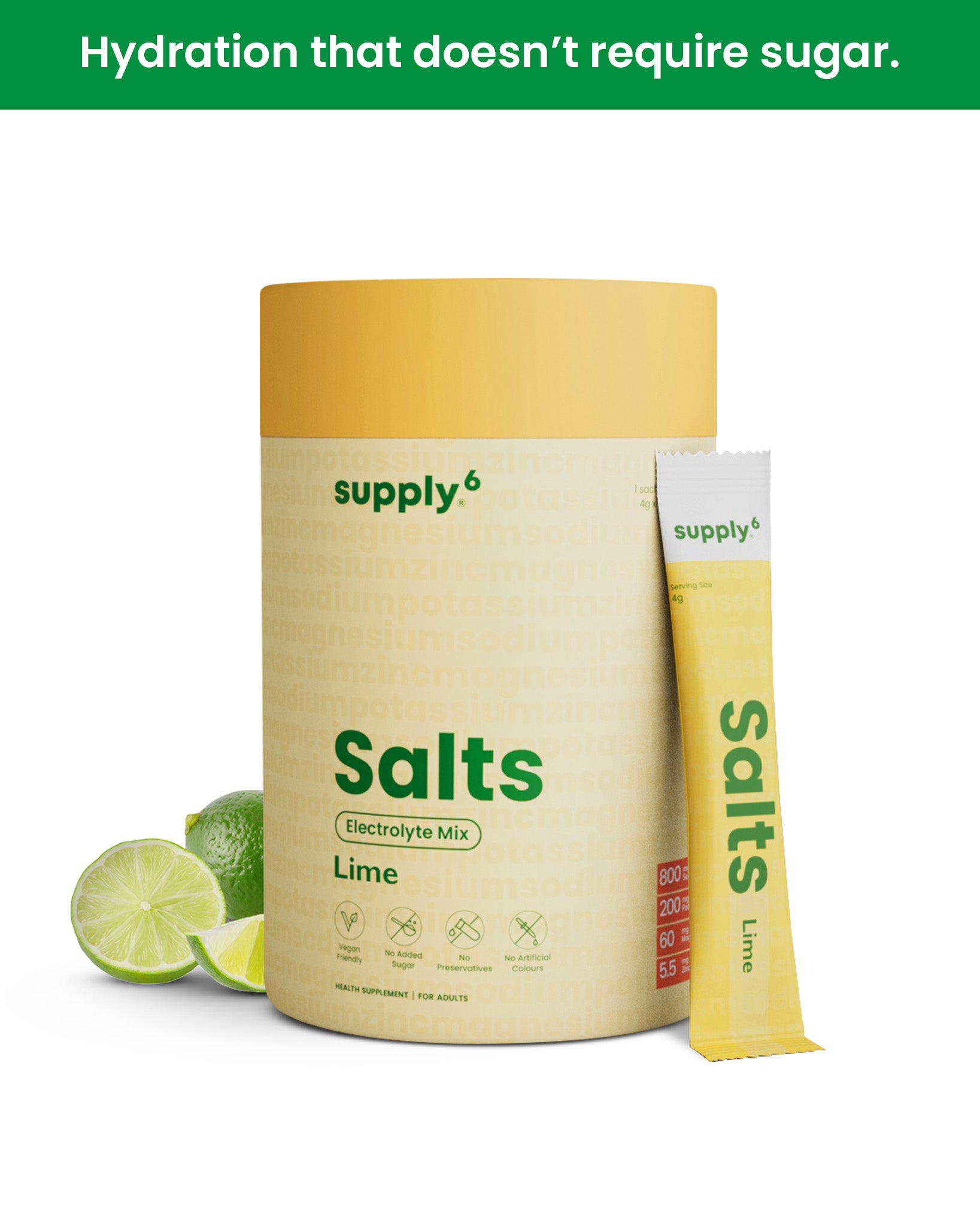 Supply6 Salts - Lime