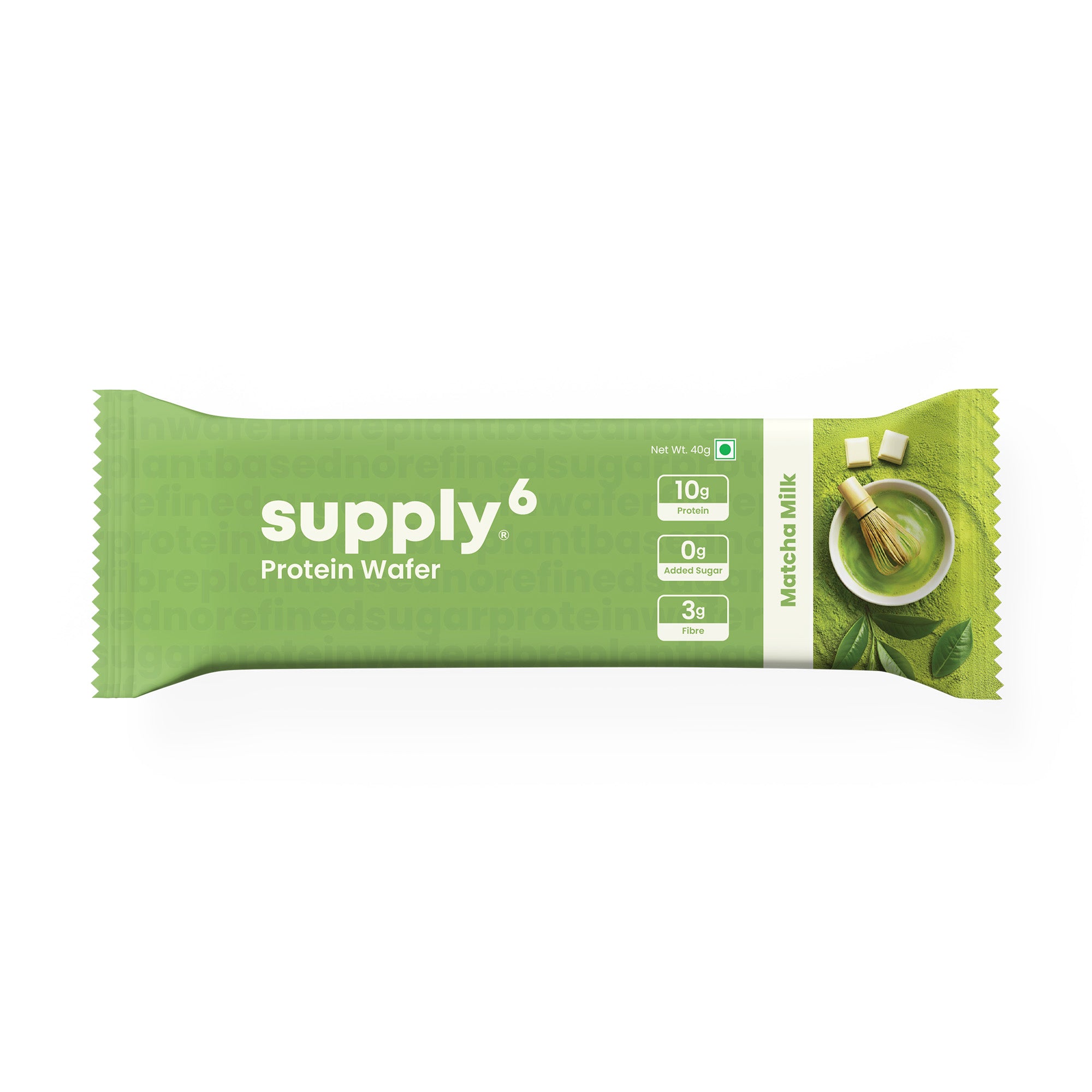 Supply6 Protein Wafer - Matcha (Pack of 1)
