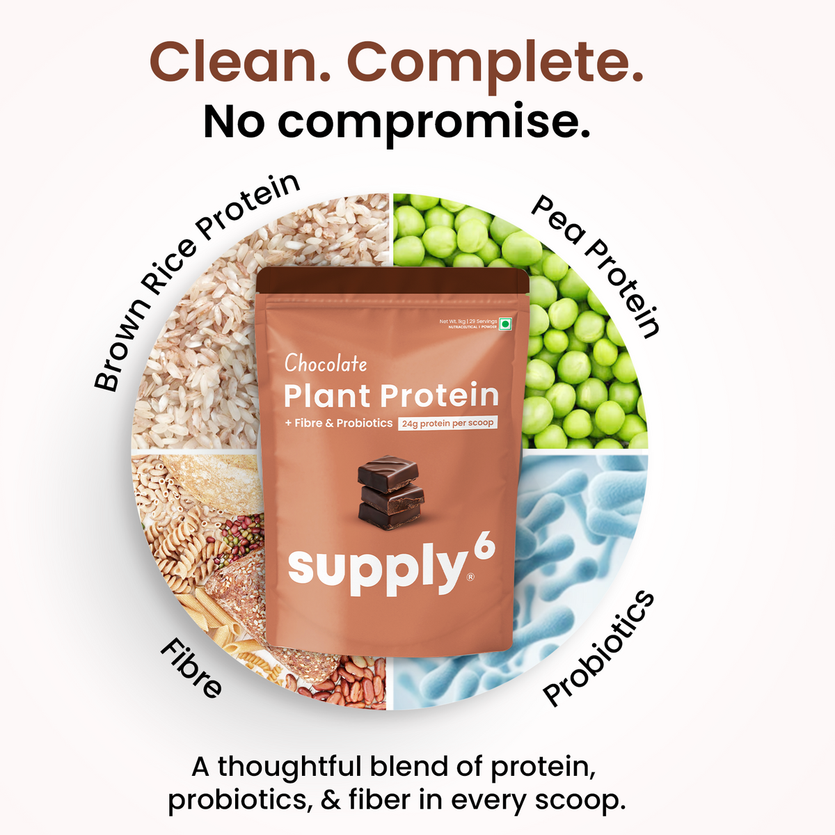 Supply6 Plant Protein - Chocolate