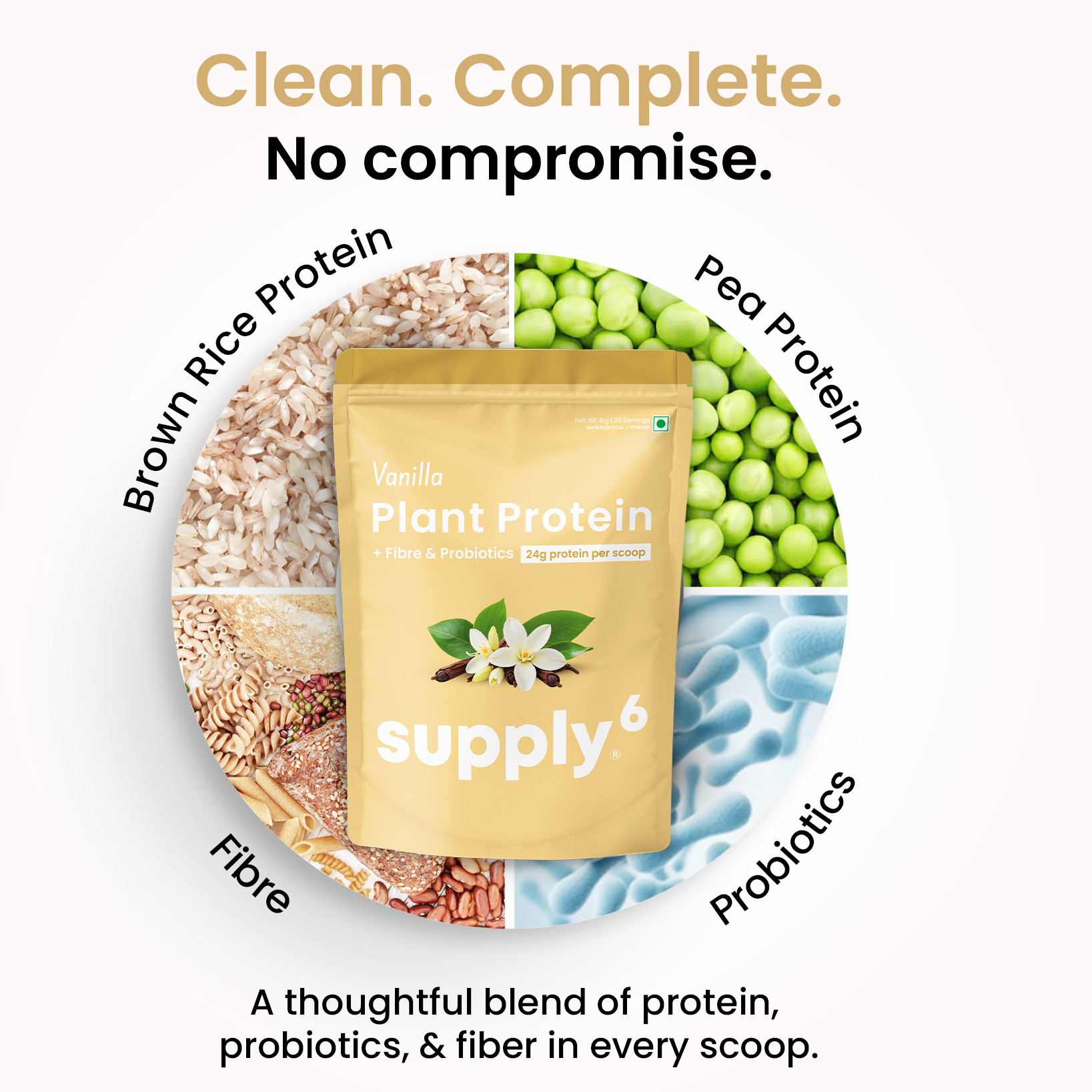 Supply6 Plant Protein - Vanilla