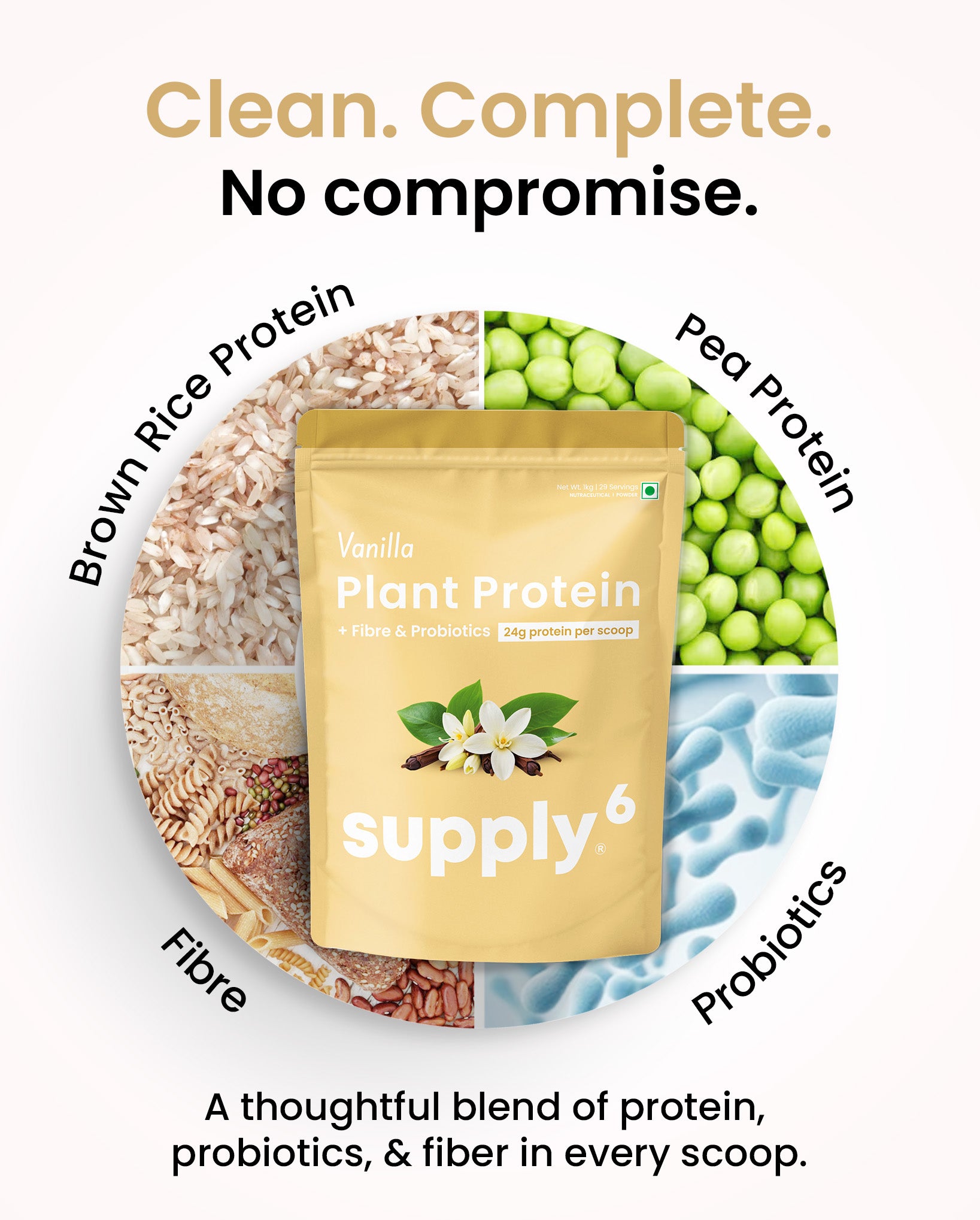 Supply6 Plant Protein - Vanilla