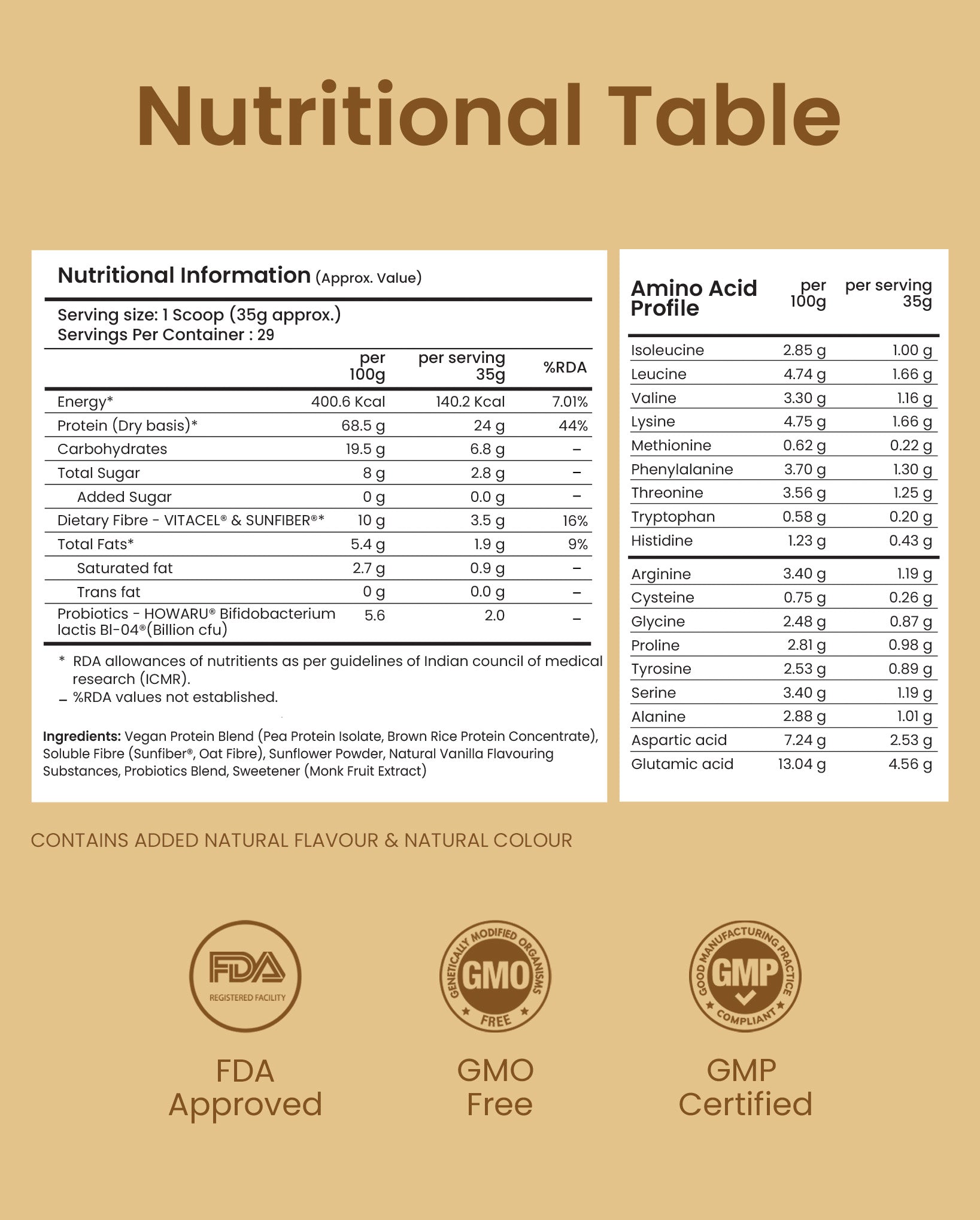 Supply6 Plant Protein - Vanilla