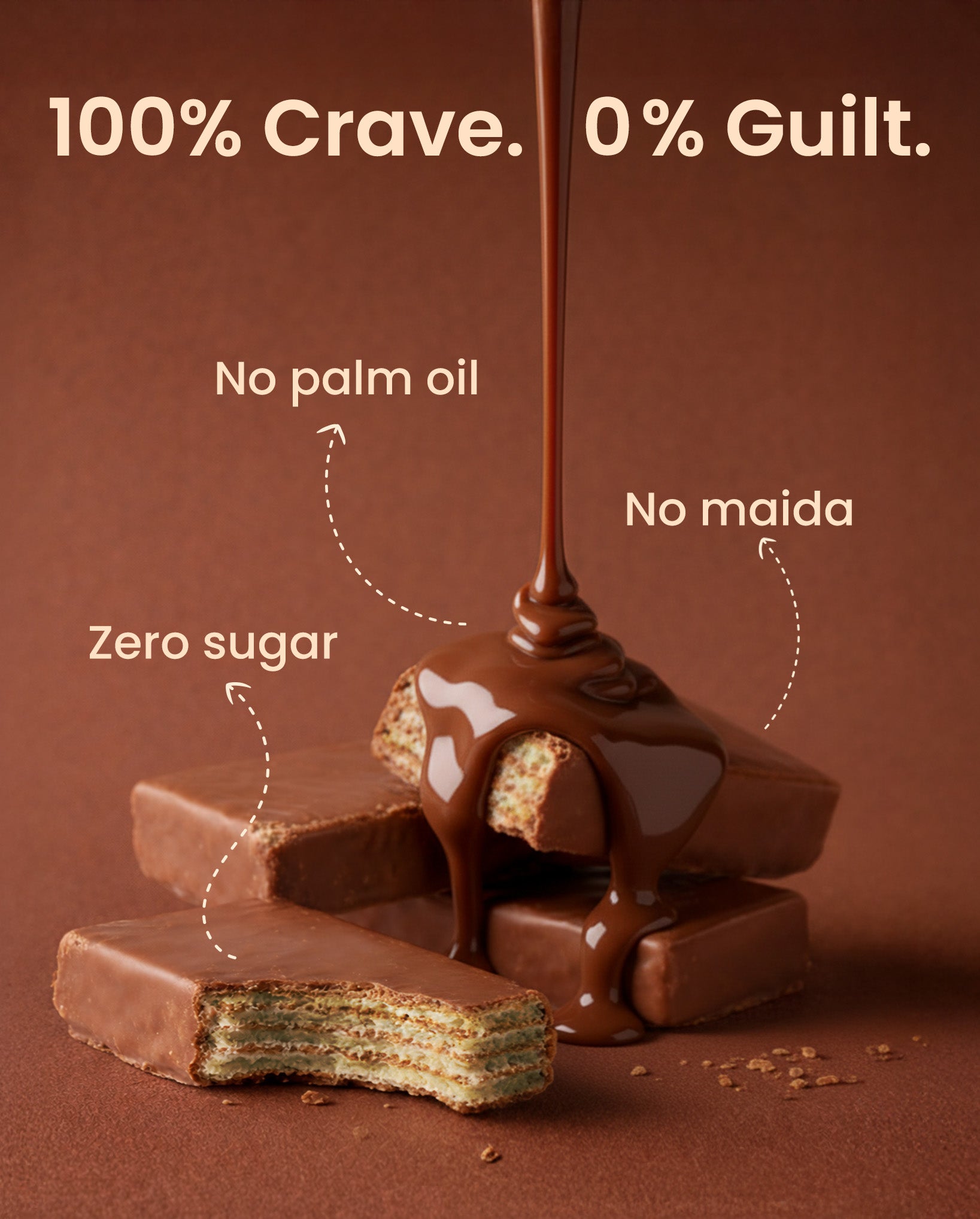 Supply6 Protein Wafer - Chocolate