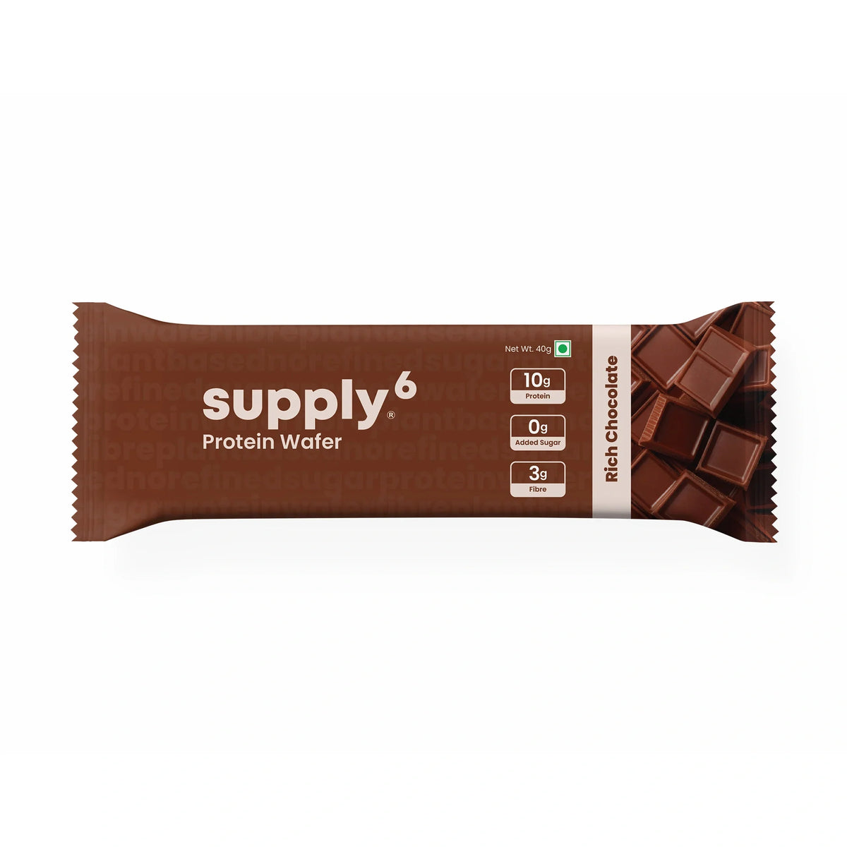 🎁 Supply6 Protein Wafer - Chocolate (Pack of 1)